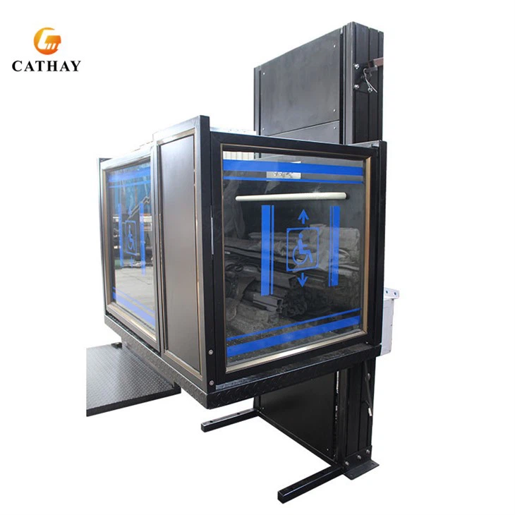 Elektrický domáci výťah pre invalidné vozíky