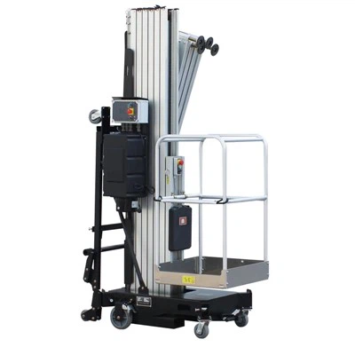 Úplne nový zdvihák z hliníkovej zliatiny s jedným stožiarom