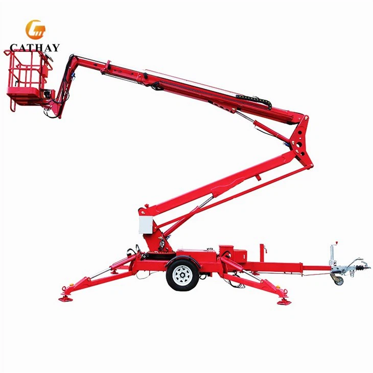 Hydraulic Trailer Boom Lifts