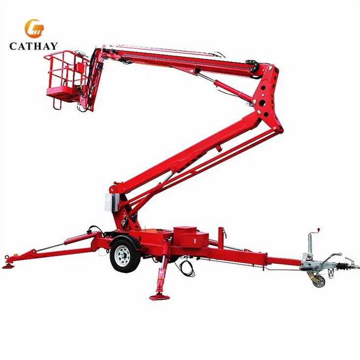 Hydraulic Trailer Boom Lifts